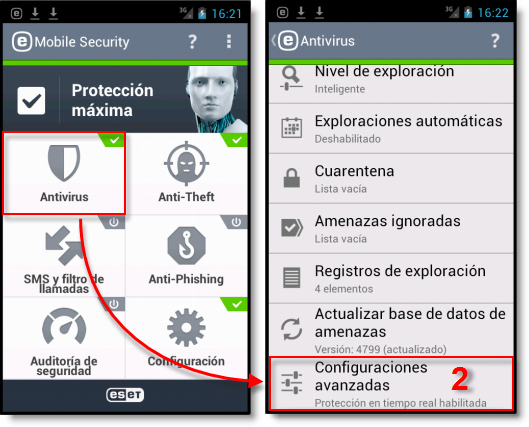 KB3545] ¿Cómo deshabilito o habilito la Protección en tiempo real ...