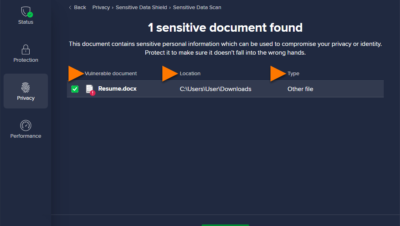 Cómo utilizar el Escudo de datos confidenciales | Avast