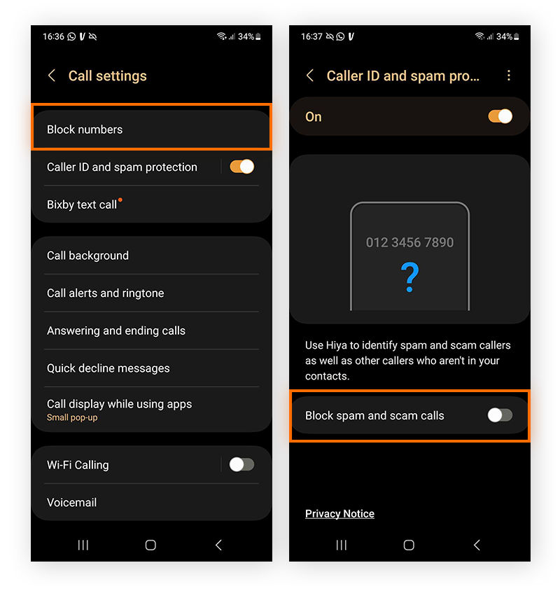 Cómo bloquear llamadas de spam en Android o iPhone