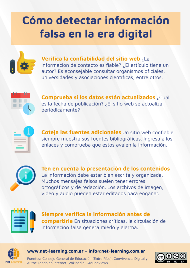 Cómo detectar información falsa en la era digital - Net-Learning
