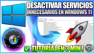 Desactivar Servicios Innecesarios en Windows 11 ► Más Rendimiento y  Optimización PC o Laptop.