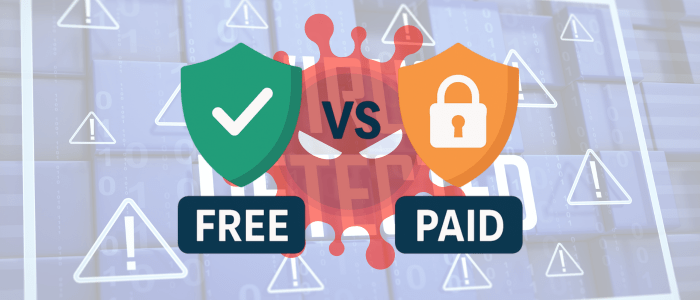 Diferencia entre antivirus gratis y de pago