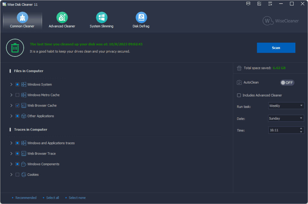 Welcome · Wise Disk Cleaner Manual