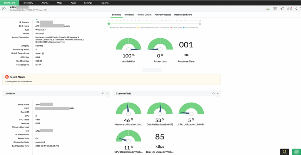 Monitoreo de CPU, memoria y disco | Software de monitoreo de CPU ...