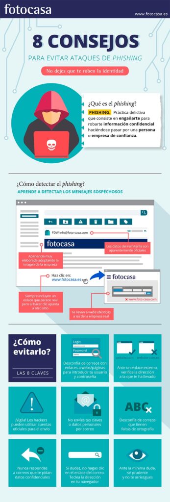 8 consejos para evitar el phishing #infografia #infographic - TICs ...